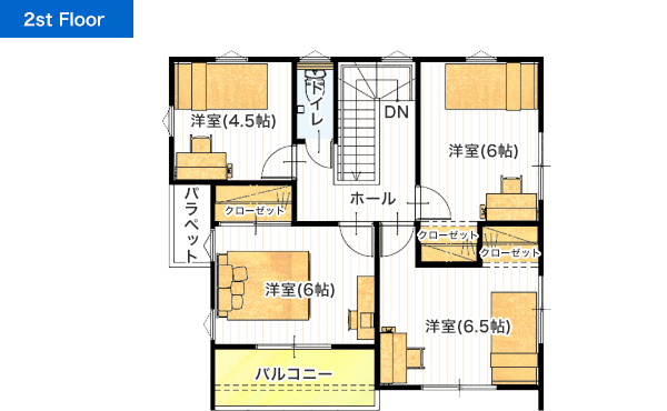 010_Takesako32_2f（外構あり）