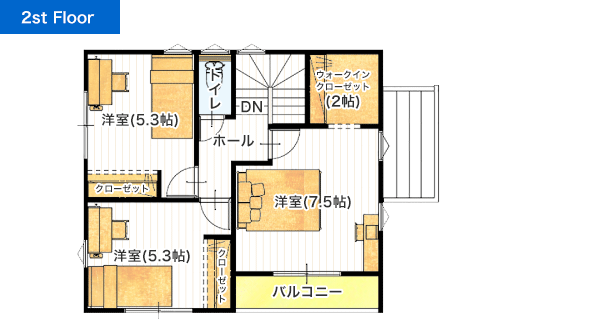 02_Takesako27_2f（外構あり）