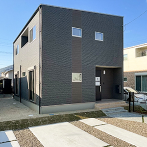 建売住宅外観写真。上益城郡御船町木倉6号地 29坪 4LDK