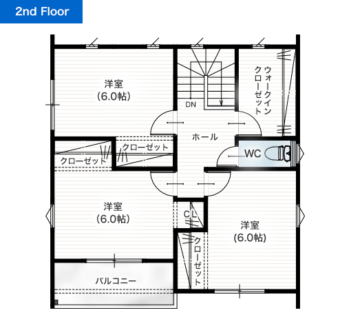 熊本市東区健軍1丁目B 30坪 4SLDK 建売・一戸建ての新築物件 1階間取り図