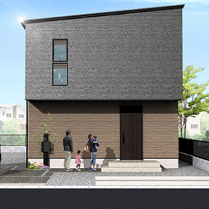 上益城郡益城町砥川4期2号地 35坪 4SLDK 建売住宅 外観パース