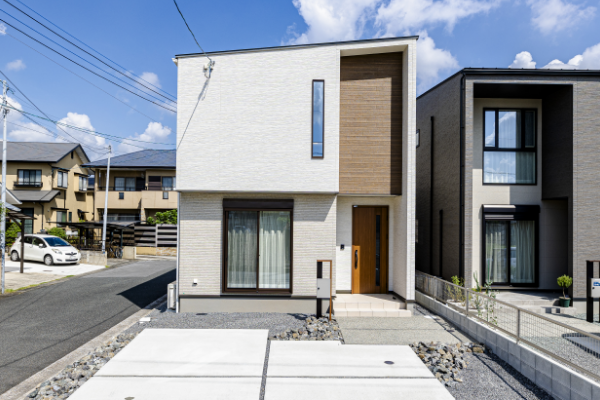 熊本市南区近見3丁目1号地 30坪4SLDK 販売価格 3,499万円（299万円値下げ） 毎月の支払い例 62,714円