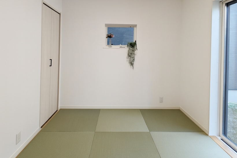 1階リビング横4.5帖和室 ※畳はイメージです。