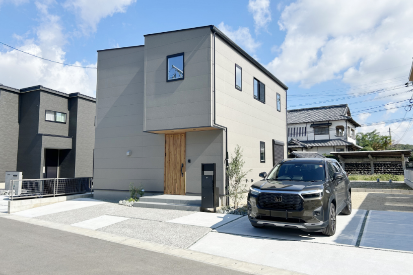 外観(外構完成)