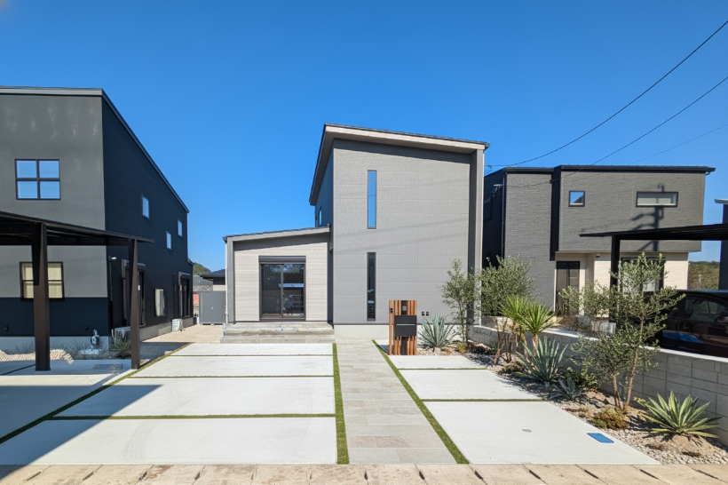 建物完成しました！ ※外構はイメージです