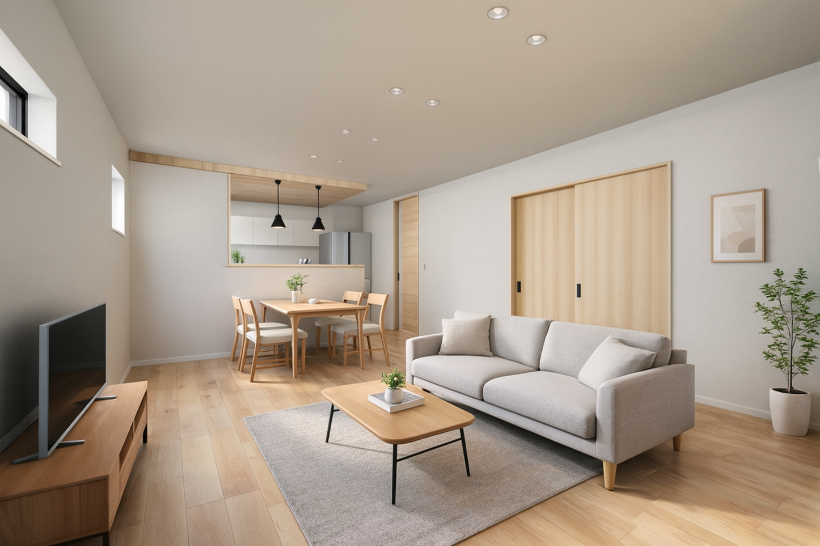 16帖LDK　※内観イメージパースです