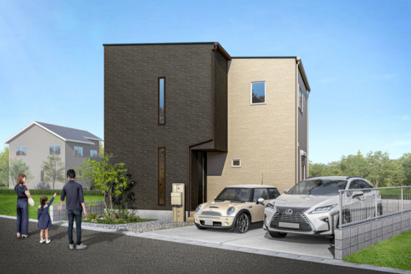 熊本市北区高平2丁目1号地 32坪 4SLDK 販売価格 3,748万円 毎月の支払い例 68,744円